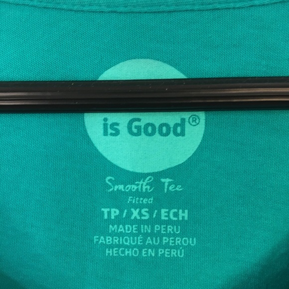 Life is Good T-Shirt XS Graphic Tee Yoga Zen Tee - Picture 3 of 5